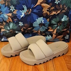 Cardi B Reebok slide sandals